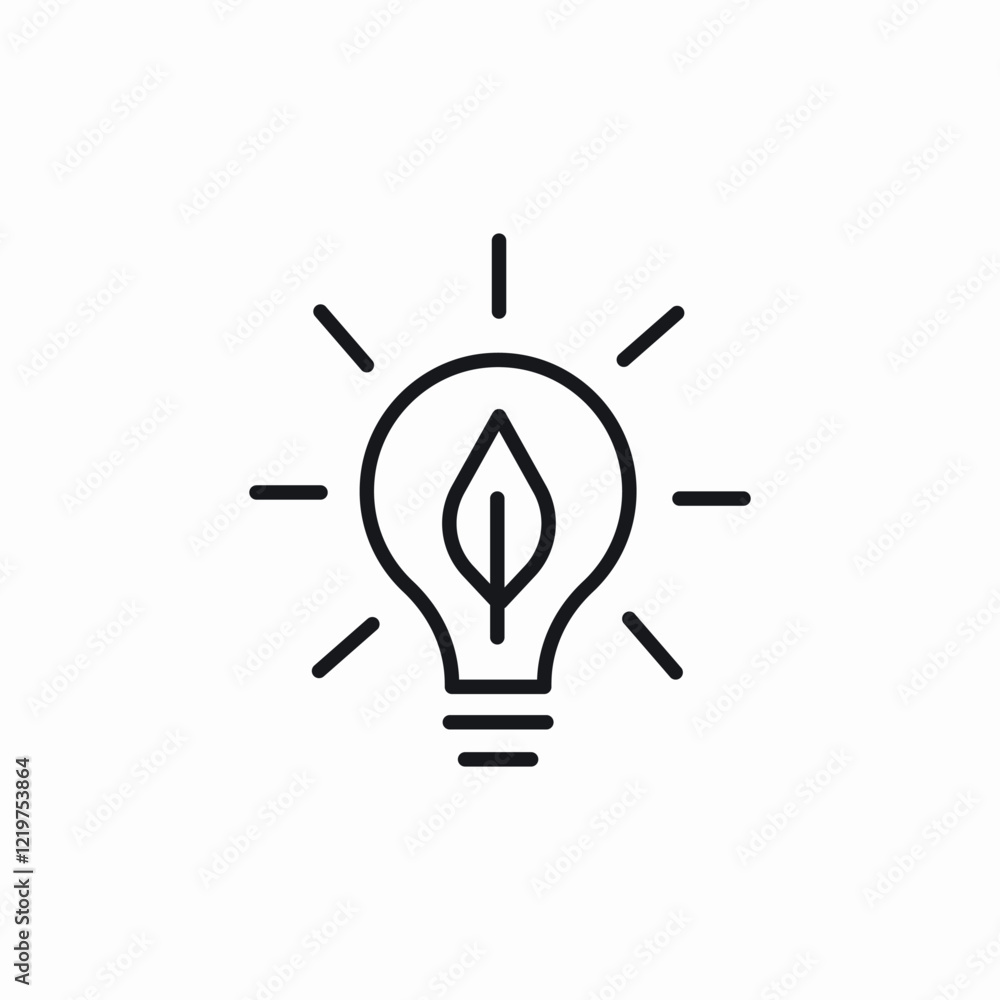 green innovation icon sign vector green innovation icon sign vector