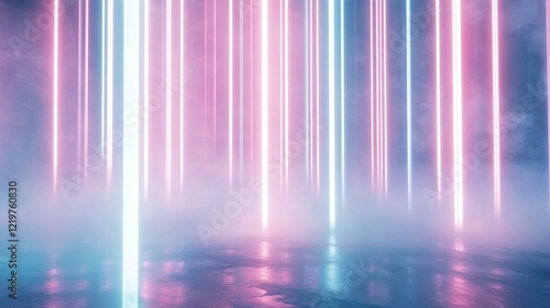 An elegant array of vertical