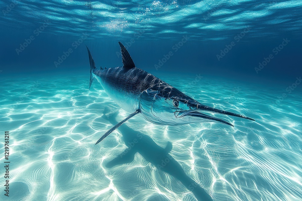 Naklejka premium Here's a 10-word (or less) description of the image: Atlantic