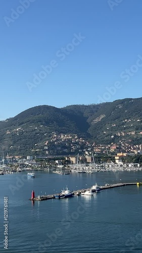 La Spezia, Italy Celebrity Constellation cruise ship at La Spezia port. La Spezia is localized yn the southern part of the Liguria region. photo