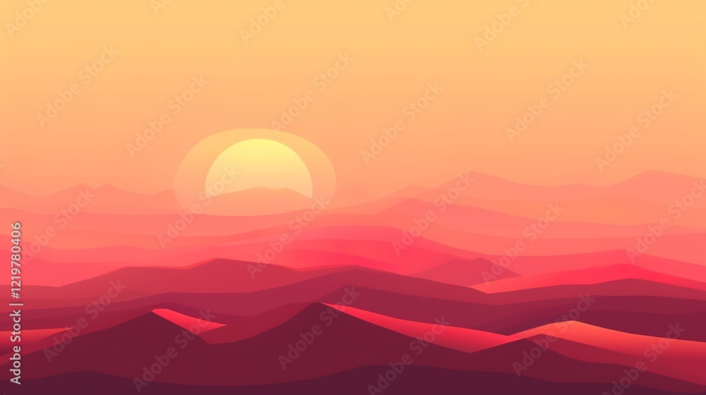 Lllustration_Red_and_yellow_gradient_orange_gradient_ Lllustration_Red_and_yellow_gradient_orange_gradient_