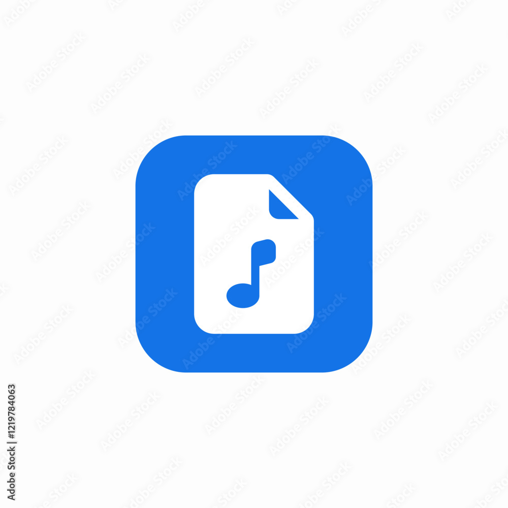 media music file icon sign vector media music file icon sign vector