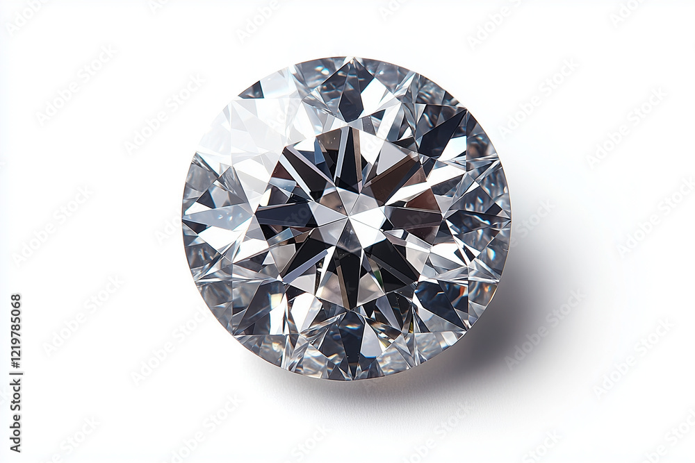 A luxurious diamond with brilliant cut A luxurious diamond with brilliant cut
