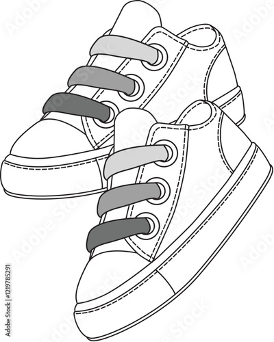 Kids sneakers with adjustable hook and loop straps for easy wear and comfort
