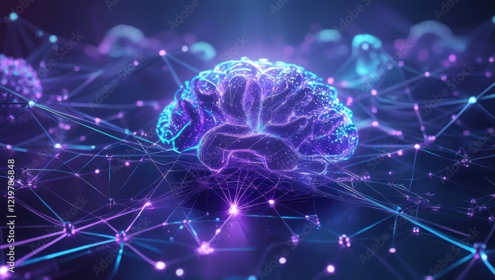 A futuristic AI-themed wallpaper featuring a glowing neural network in radiant shades of electric blue, purple, and silver, with intricate lines and nodes forming a complex web of intelligence. A futuristic AI-themed wallpaper featuring a glowing neural network in radiant shades of electric blue, purple, and silver, with intricate lines and nodes forming a complex web of intelligence.