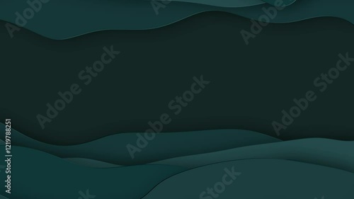 abstract blue background with waves