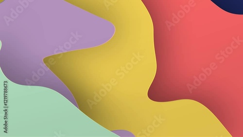 abstract colorful background with circles