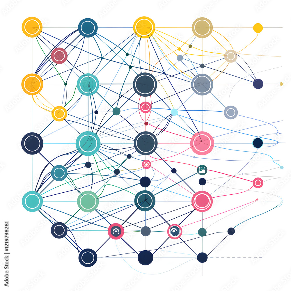 Fundamentals of Neural Networks - Simplified Diagram of AI Technology Fundamentals of Neural Networks - Simplified Diagram of AI Technology