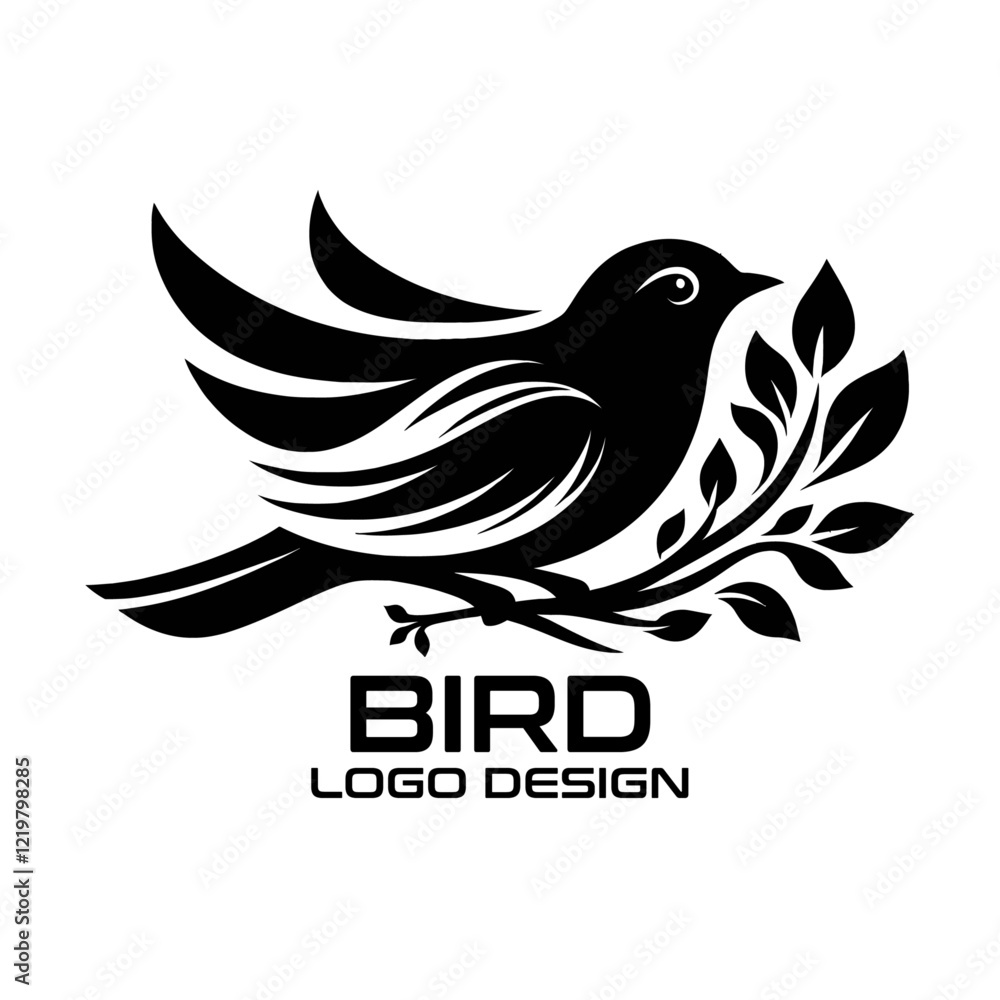 Obraz premium Bird Vector Logo Design