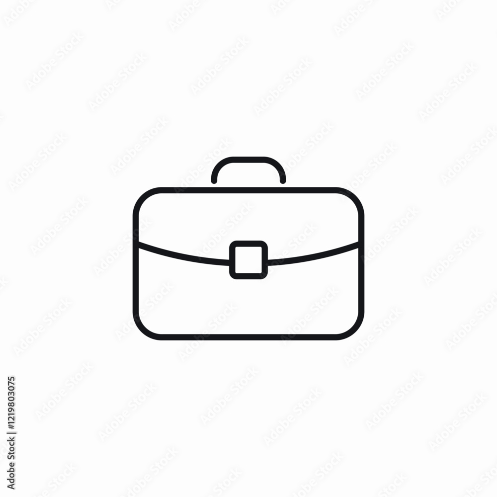 office briefcase icon sign vector office briefcase icon sign vector