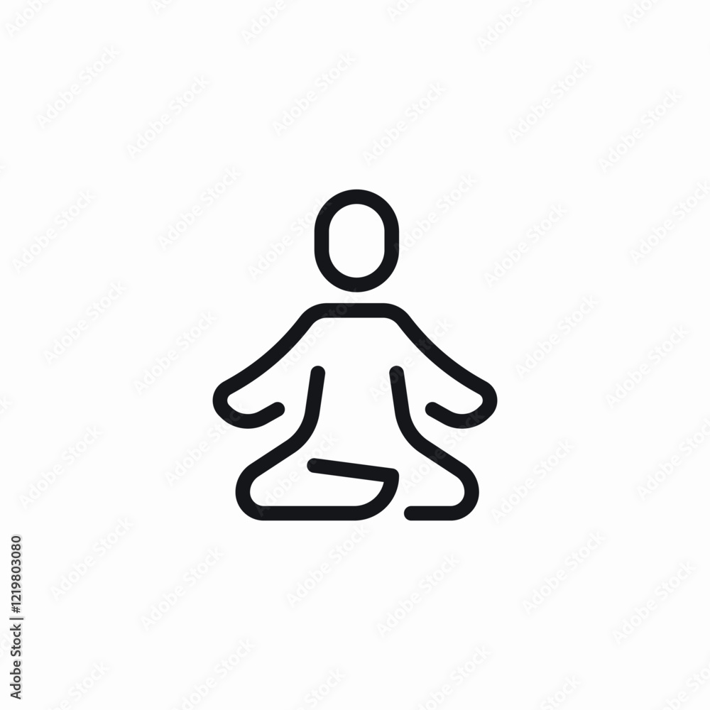 mind relax icon sign vector mind relax icon sign vector