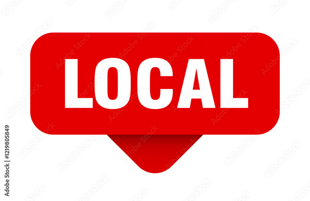 local sticker. local sign on transparent background local sticker. local sign on transparent background
