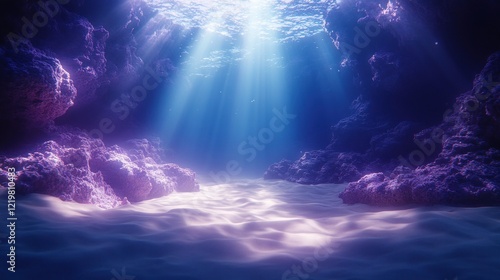 Wallpaper Mural Underwater Communication Cables and Marine Life Coexistence Torontodigital.ca