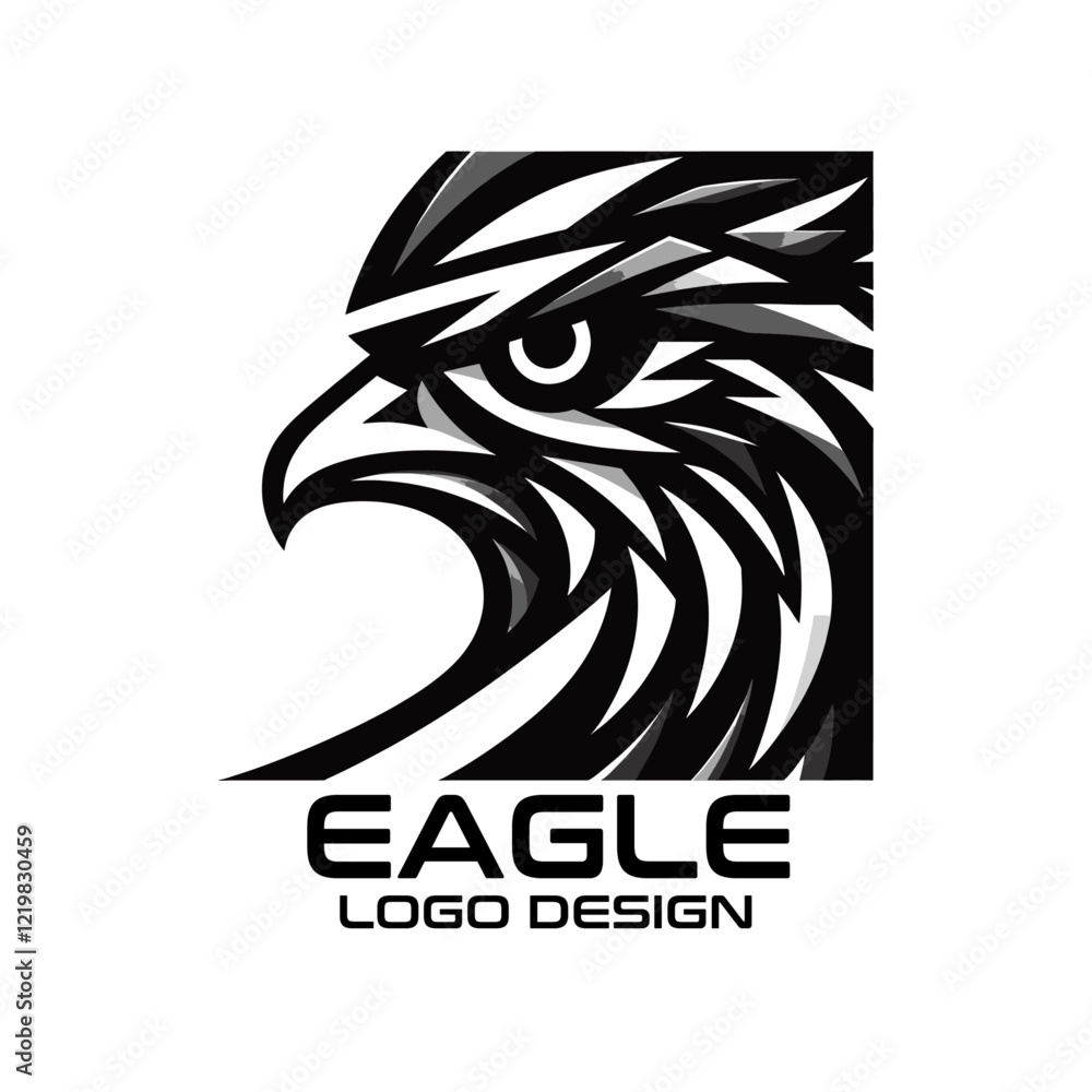 Eagle Vector Logo Design Eagle Vector Logo Design