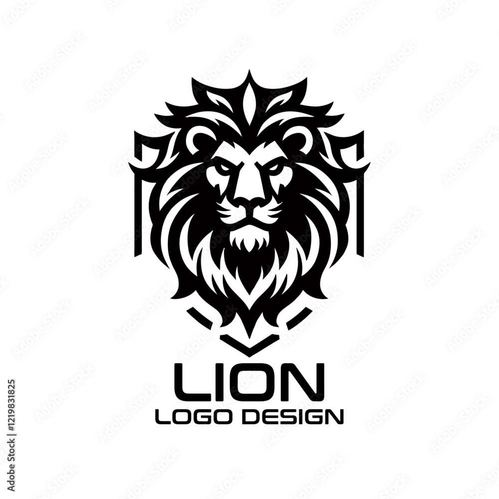 Lion Vector Logo Design Lion Vector Logo Design
