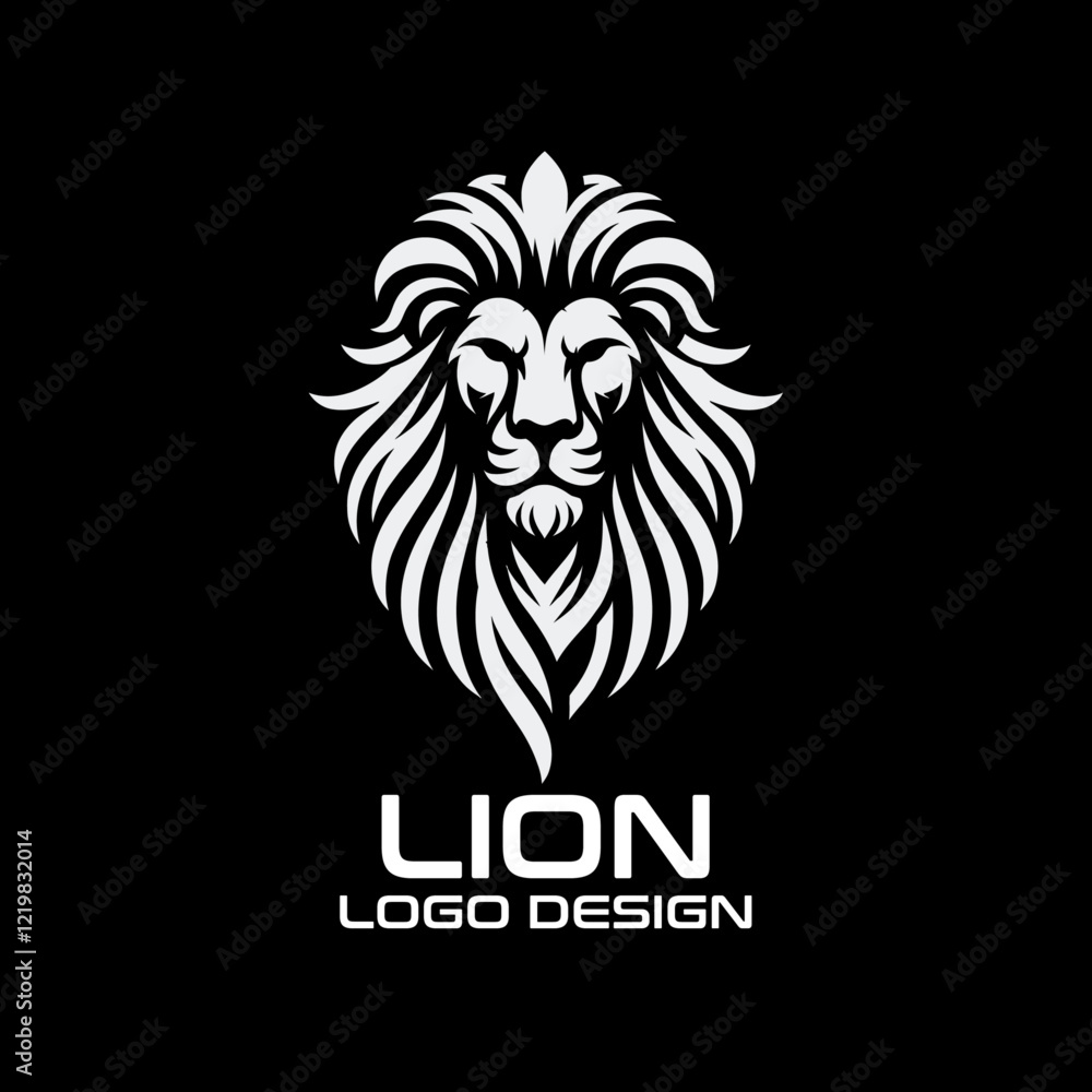 Obraz premium Lion Vector Logo Design