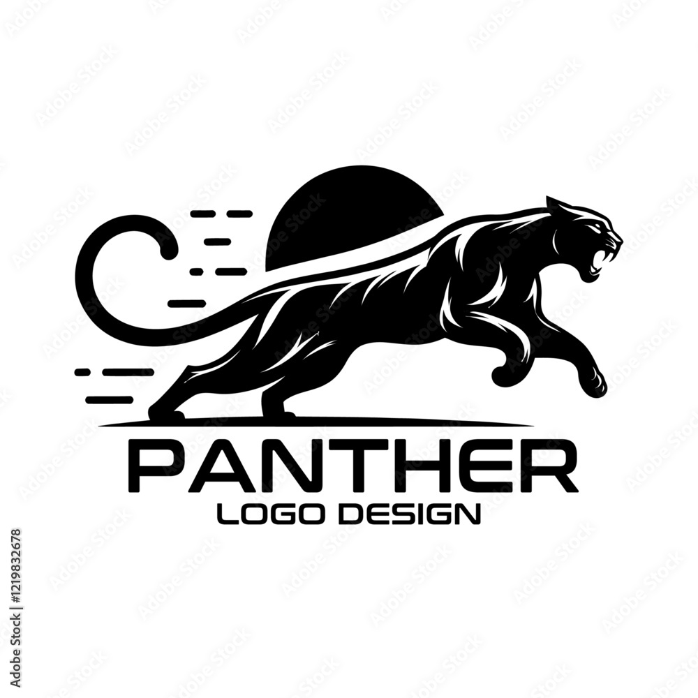 Fototapeta premium Panther Vector Logo Design