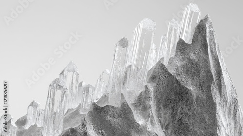 Crystalline Mountain Range ...