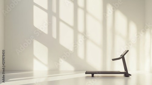 Modern rehabilitation facility equipment in a bright, spacious clinic with patients using advanced tools for physical therapy. Innovative healthcare technology supporting recovery and wellness.