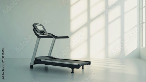 Modern rehabilitation facility equipment in a bright, spacious clinic with patients using advanced tools for physical therapy. Innovative healthcare technology supporting recovery and wellness.