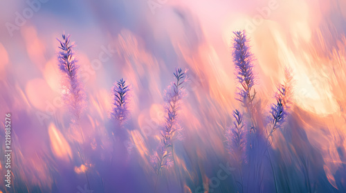 Soft focus liatris spicata photos capture the blazing star's delicate beauty. Blazing Meadow. Illustration photo