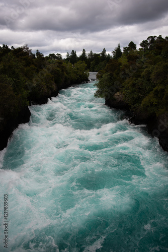 Huka Falls Waikato River New Zealand photo