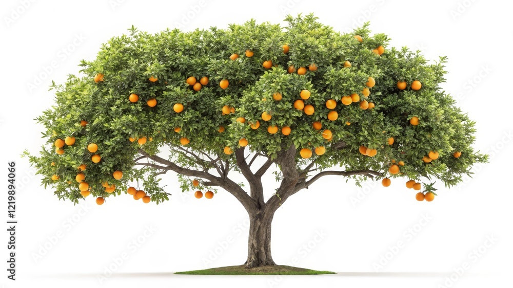 Lush Orange Tree 3D Render, Abundant Fruit, White Background, Citrus Tree, Orange Orchard Citrus tree, 3D rendering Lush Orange Tree 3D Render, Abundant Fruit, White Background, Citrus Tree, Orange Orchard Citrus tree, 3D rendering