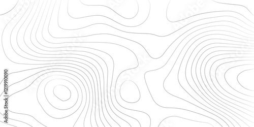 Abstract moss green topographic contours lines of mountains. Topography map art curve drawing. vector illustration.
