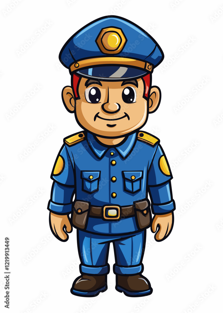 policeman isolated black outline vector illustration, white background policeman isolated black outline vector illustration, white background