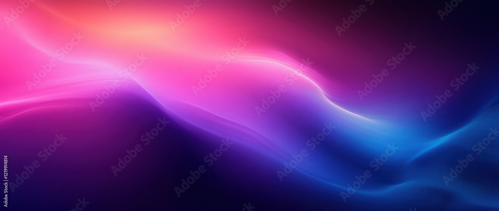 Vibrant Abstract Blue Purple Gradient Background Blurred Neon Light Soft Glow Effect Flowing Composition Vibrant Abstract Blue Purple Gradient Background Blurred Neon Light Soft Glow Effect Flowing Composition