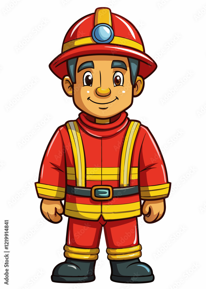fireman isolated black outline vector illustration, white background fireman isolated black outline vector illustration, white background