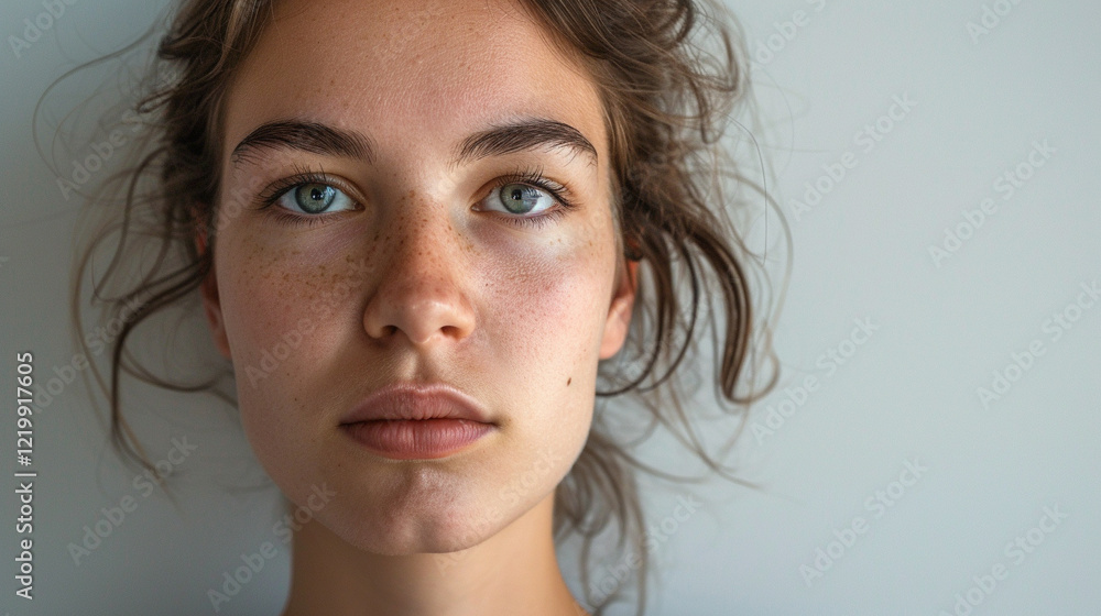 A woman who is insecure about her appearance. on an isolated white background, object focused, png, stock image, hd quality, A woman who is insecure about her appearance. on an isolated white background, object focused, png, stock image, hd quality,