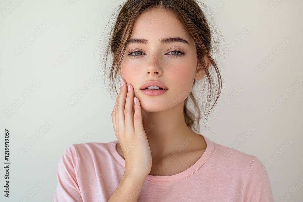 Acid reflux symptoms in young Asian woman with chest pain and stomachache caused by gastritis and digestive issues after eating food Acid reflux symptoms in young Asian woman with chest pain and stomachache caused by gastritis and digestive issues after eating food