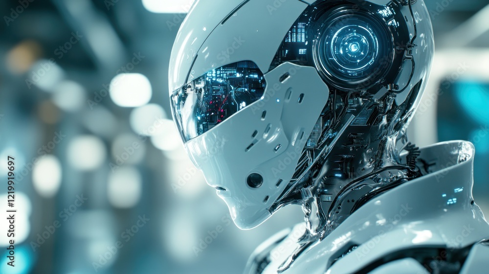 Artificial intelligence and future concept Artificial intelligence and future concept