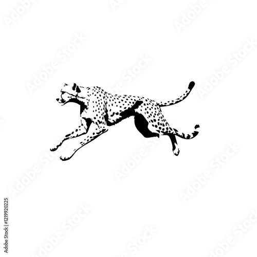 Cheetah Vector Logo Design