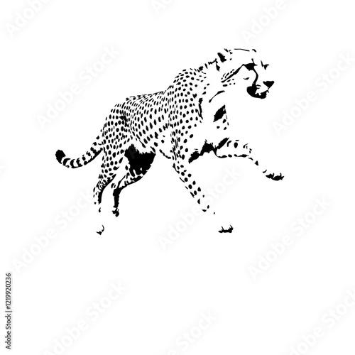 Cheetah Vector Logo Design