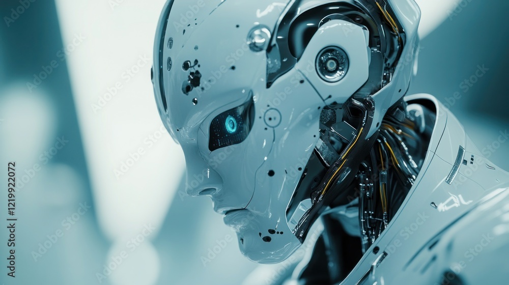 Artificial intelligence and future concept Artificial intelligence and future concept