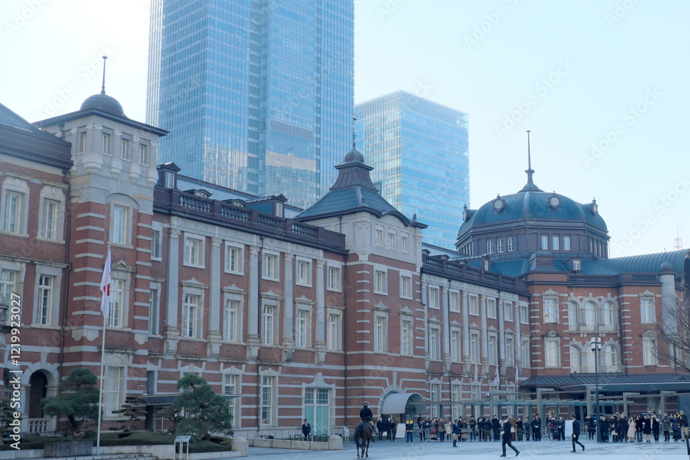 Naklejka premium 東京駅