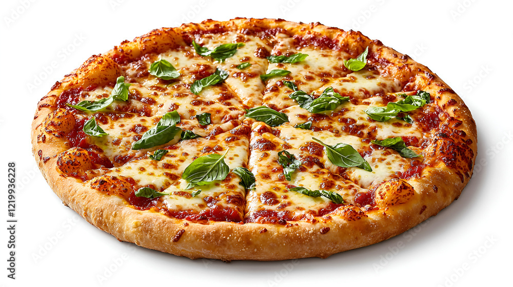 Delicious cheese pizza with fresh basil, perfect for lunch or dinner. Order yours today! Delicious cheese pizza with fresh basil, perfect for lunch or dinner. Order yours today!