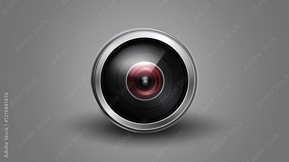 Close-up of a Camera Lens: Technological Precision and Modern Design Close-up of a Camera Lens: Technological Precision and Modern Design