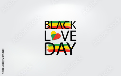 Vivid Celebrations Black Love Day Design