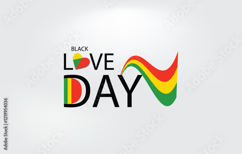 Love in Motion Black Love Day Design