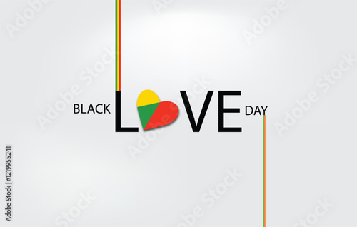 Celebration of Love Black Love Day Design