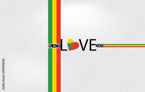 A vibrant illustration for Black Love Day