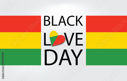 Unity in Diversity Black Love Day Design