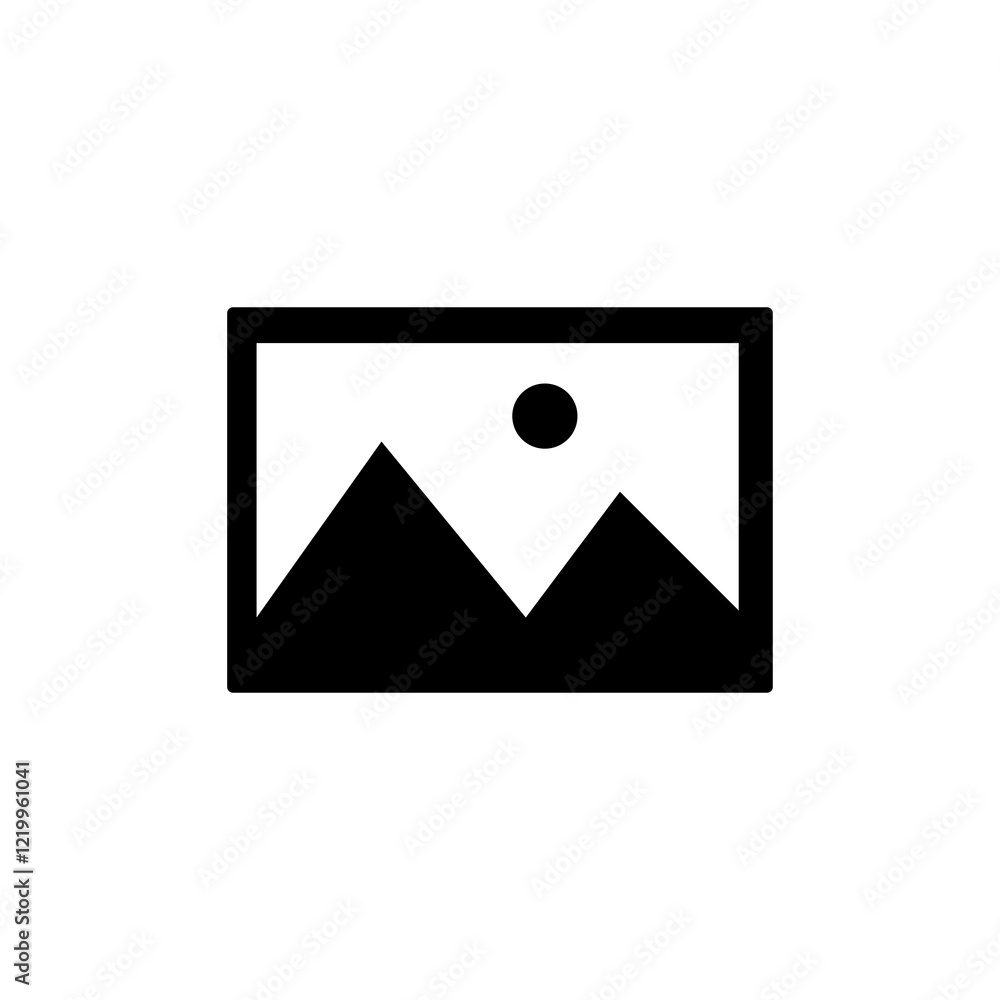 No image available icon. vector flat black simple trendy style illustration for web and app..eps No image available icon. vector flat black simple trendy style illustration for web and app..eps