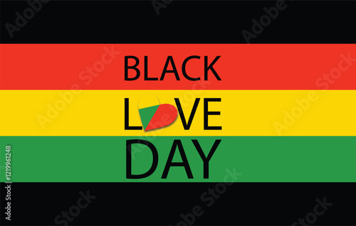 Rhythmic Love Black Love Day Design