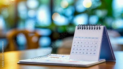 calendar with a date