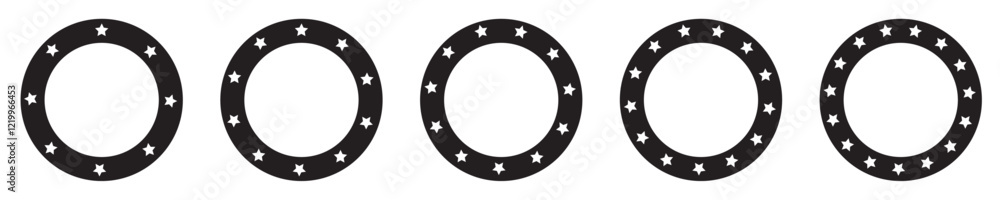 star round frame set star round frame set