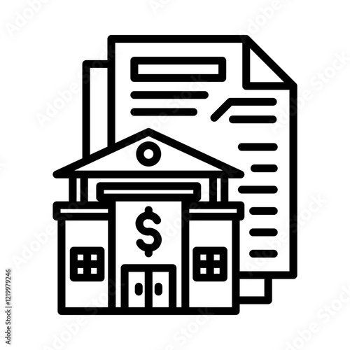 Bank Statement Icon